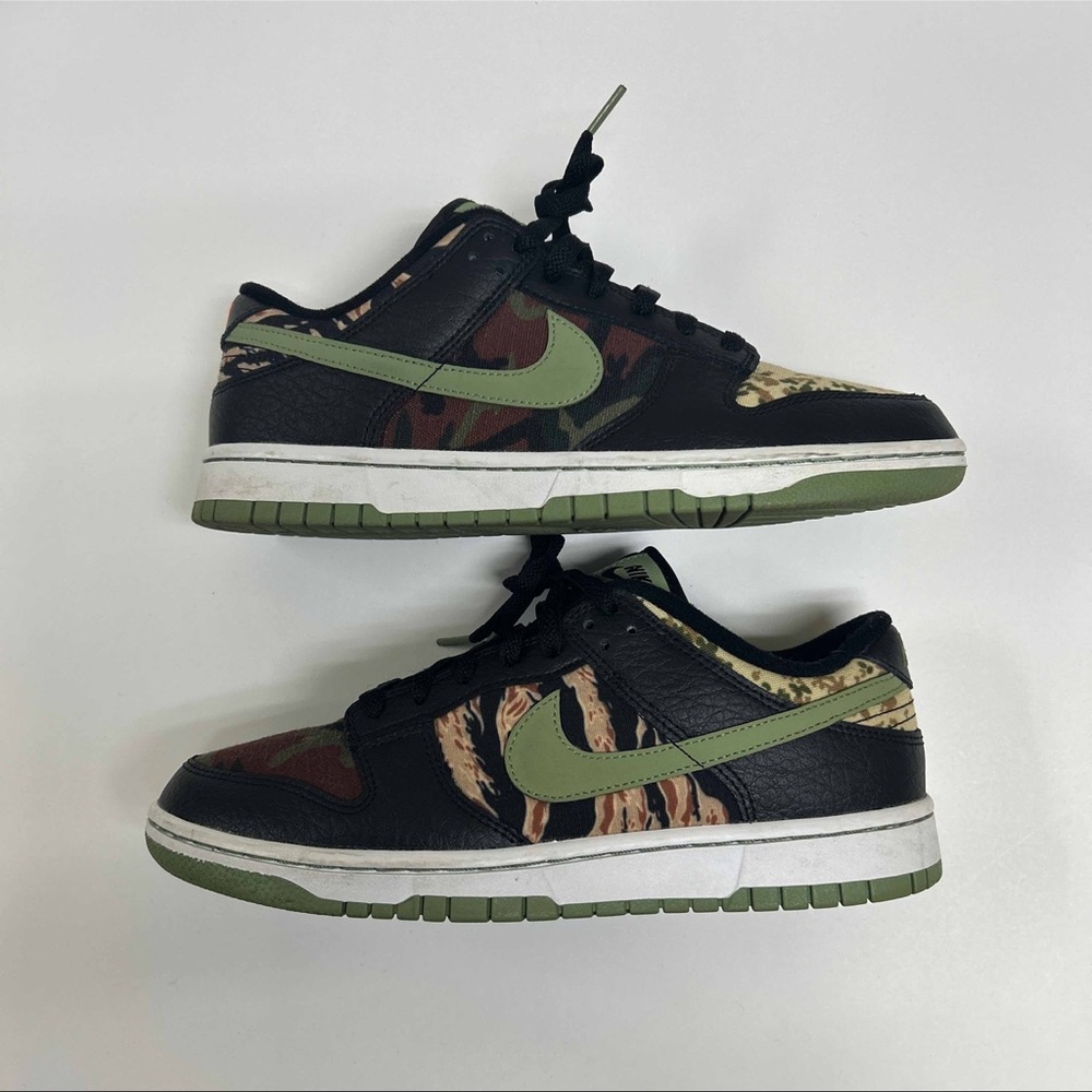 Dunk Low SE 'Black Multi-Camo'